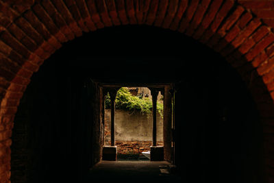 Entrance of old building