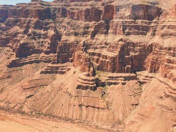 Rock formations in a desert