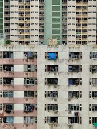 Full frame shot of residential building