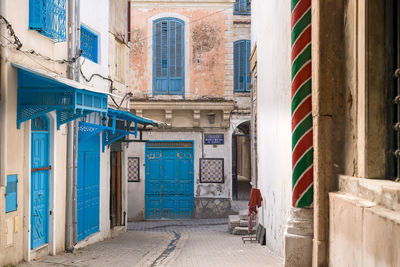 Low angle view of old building