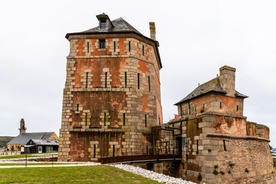 The vauban tower on the harbour of camaret-sur-mer, finistere, brittany