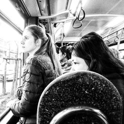 Portrait of young woman