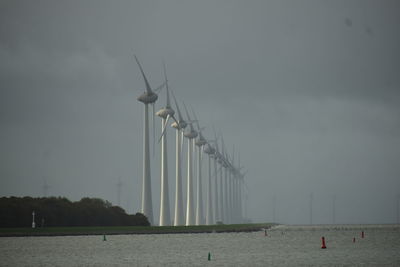 Panoramic view of sea against sky