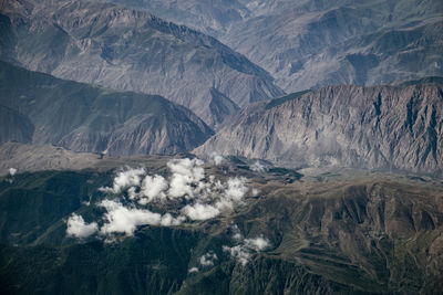 Scenic view of mountains