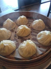 Close-up of food on table