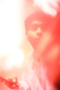 Close-up of red rose