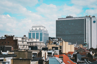 View of cityscape against sky