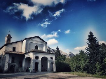 Temple against sky