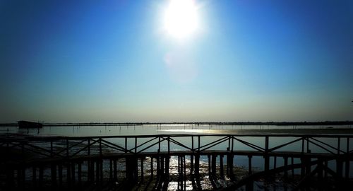 Sun shining through clouds