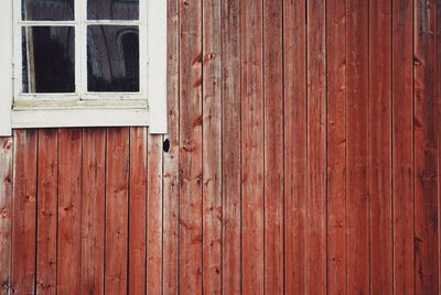 Full frame shot of old wooden door