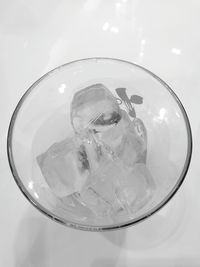 Close-up of drink in water