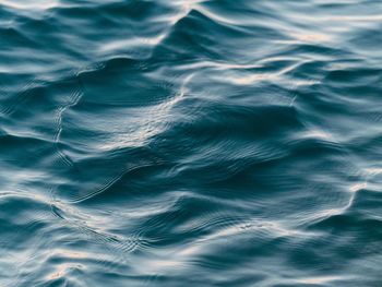 Full frame shot of rippled water