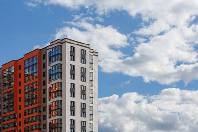 Low angle view of building against sky