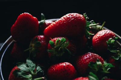 Close-up of strawberries