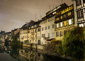 Residential buildings against sky