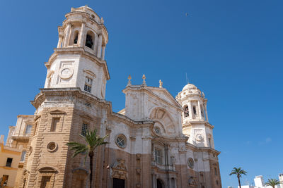 Low angle view of cathedral