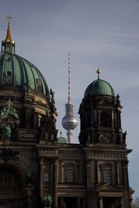 View of berlin cathedral against sky