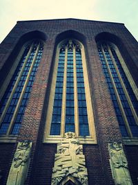 Low angle view of building against sky