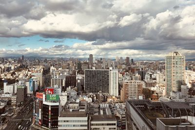 Cityscape against sky