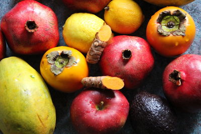 Full frame shot of apples