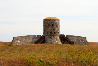 Old ruins against clear sky