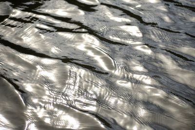 Full frame shot of rippled water