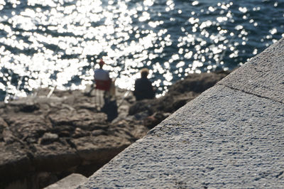 Close-up of woman in bikini