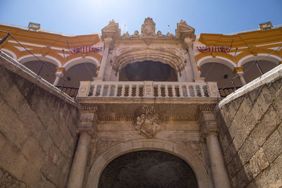 Bullring entrance, seville, spain