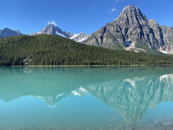 Mountain reflection 