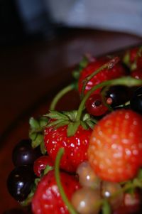 Close-up of strawberries