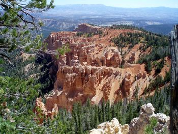 Scenic view of mountains
