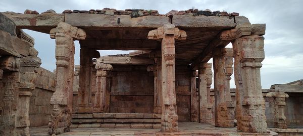 Old ruins of temple