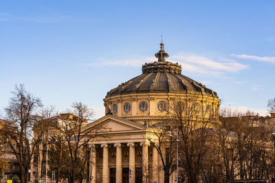 View of historic building against sky