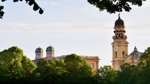 Low angle view of cathedral against sky