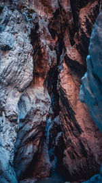 Full frame shot of rock formation