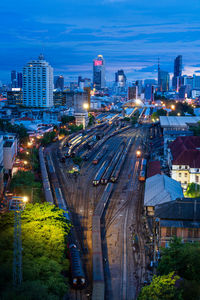 Hua lamphong railway station it is an old train station in the heart of bangkok. thailand.
