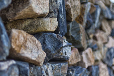 Full frame shot of rocks