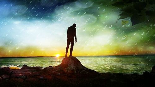one person