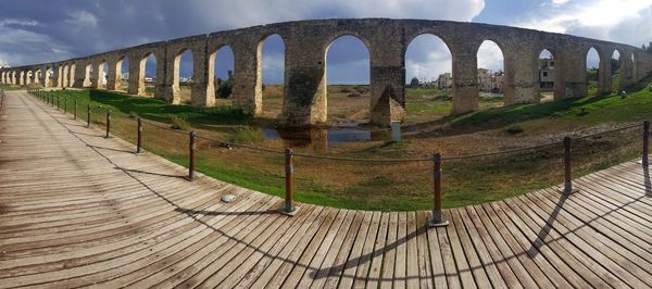 Old ruins against sky