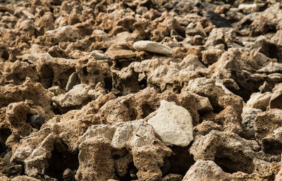 Full frame shot of rocks