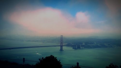 Scenic view of sky at sunset