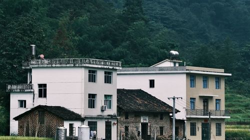 Buildings in a city