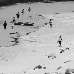 People on beach