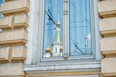 Low angle view of old building