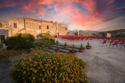 Small town of agropoli, in cilento coast, italy