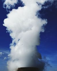 Low angle view of clouds in sky