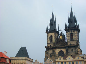 Low angle view of cathedral against sky