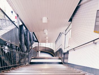 Staircase in building