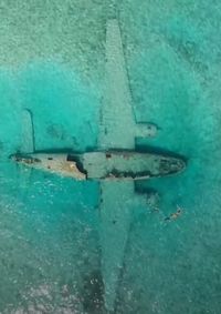 High angle view of swimming pool in sea