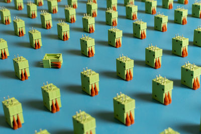 Close-up of toy blocks